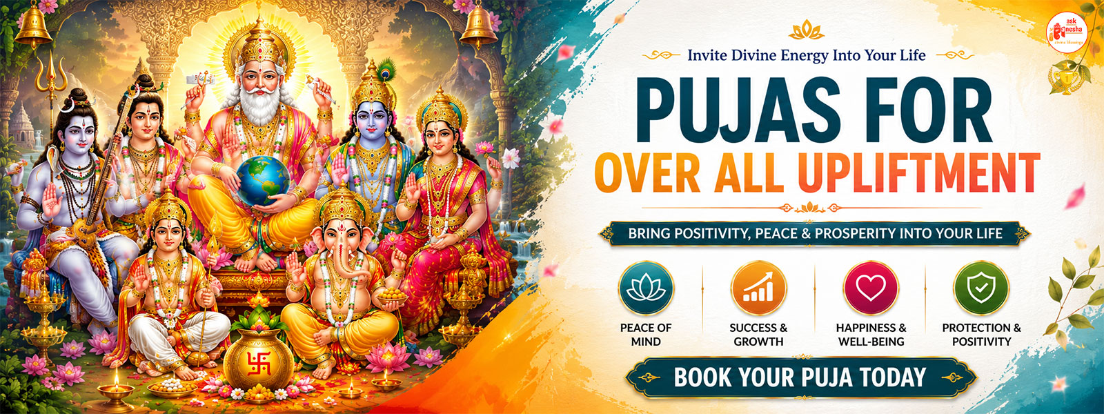 Pujas for Overall Upliftment