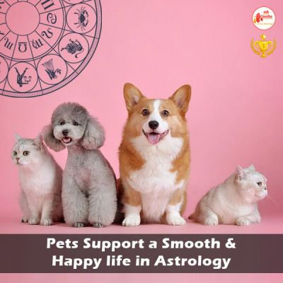 Pets support a Smooth and Happy life in Astrology