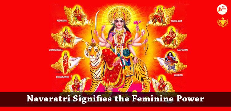 Navaratri signifies the feminine power within each Chakra and Ma Durga forms 
