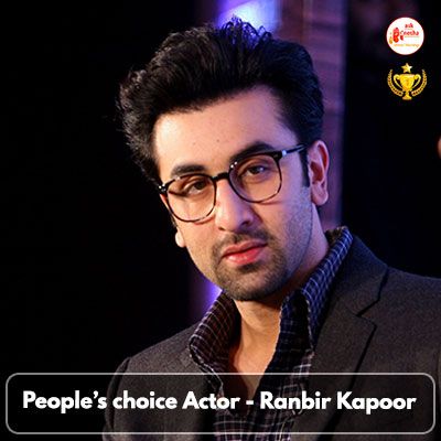 Peoples choice Actor - Ranbir Kapoor
