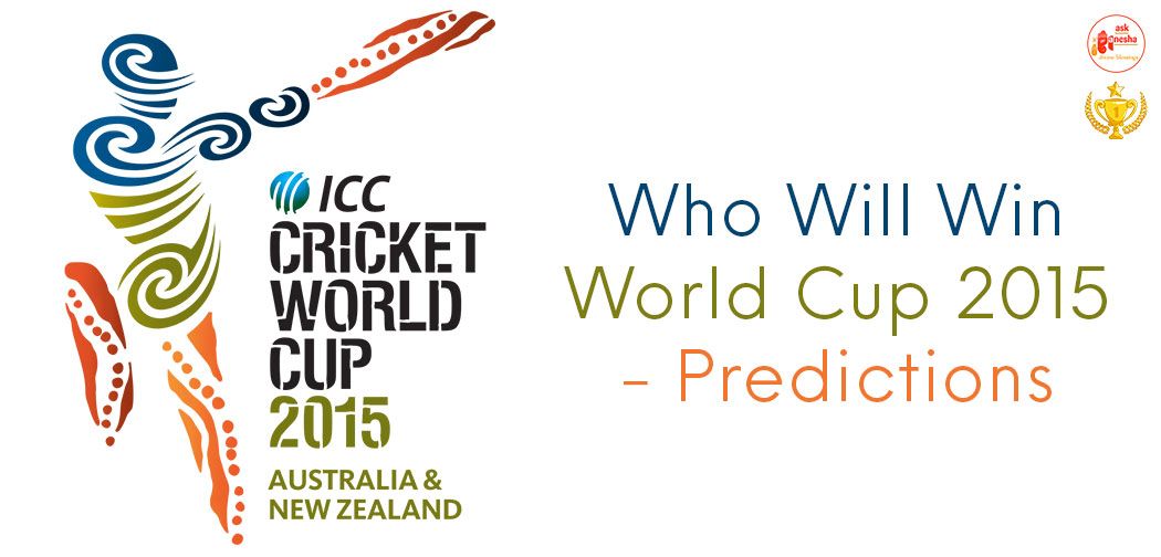 Who will win world cup 2015 - Predictions