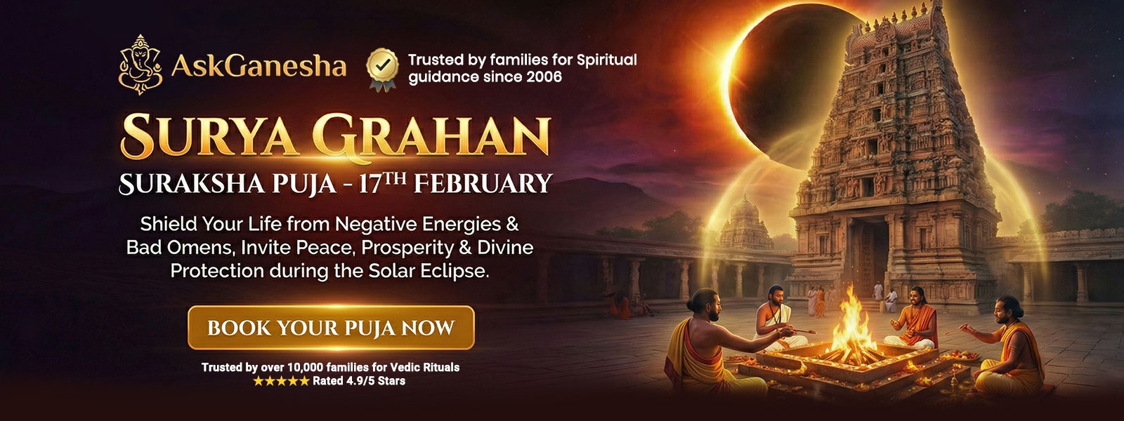 Surya Grahan Puja