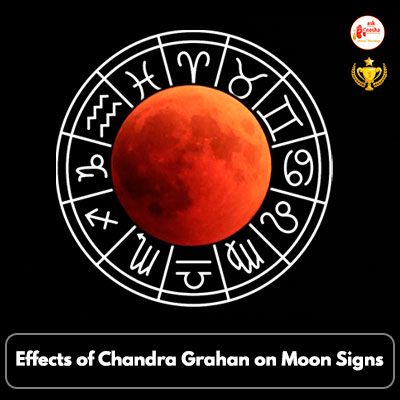 Effects of Chandra Grahan on Moon Signs