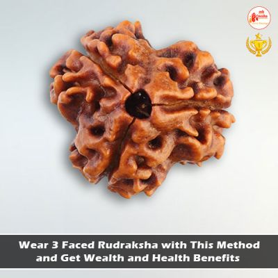 Wear 3 Faced Rudraksha with This Method and Get Wealth and Health Benefits