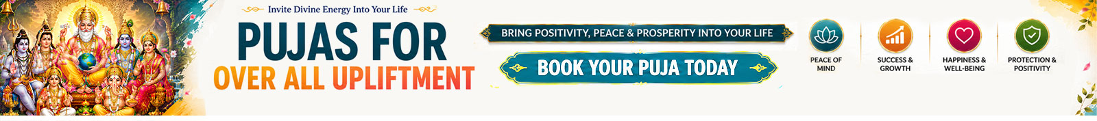 Pujas for Overall Upliftment