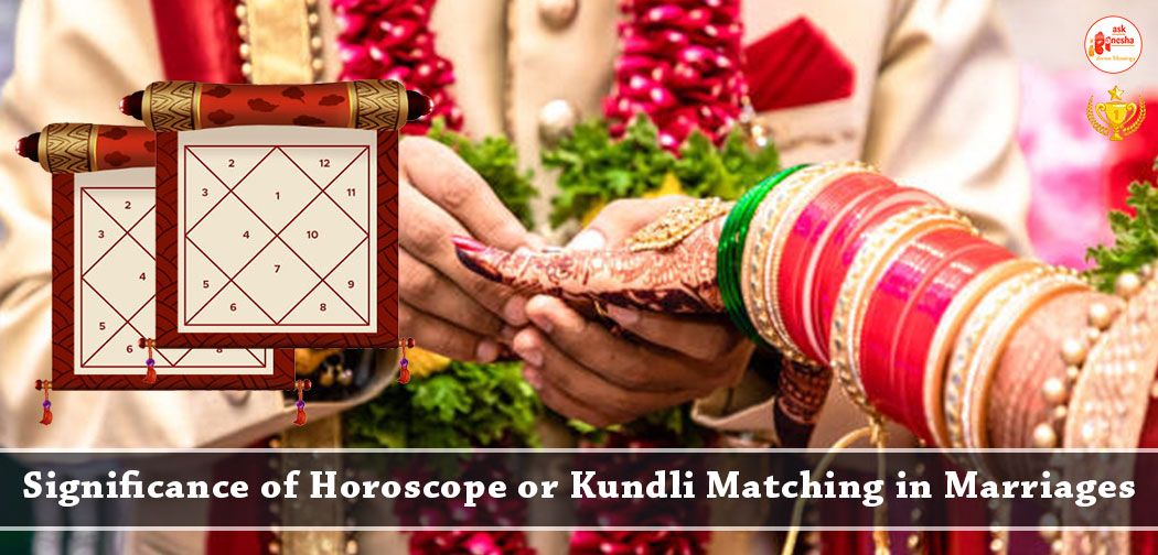 Significance of Horoscope or Kundli Matching in Marriages
