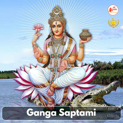 Pray to Holy river on Ganga Saptami