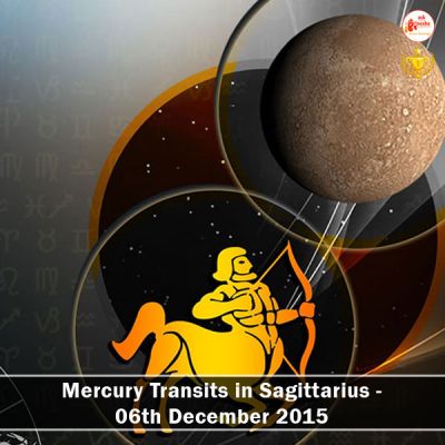 Mercury Transits in Sagittarius - 06th December 2015