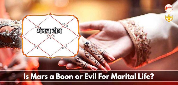 Is Mars a boon or Evil for Marital Life?