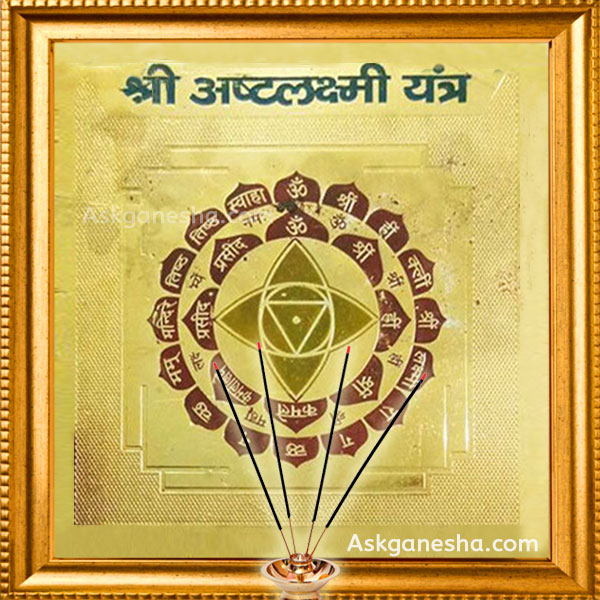 Ashta Lakshmi Yantra