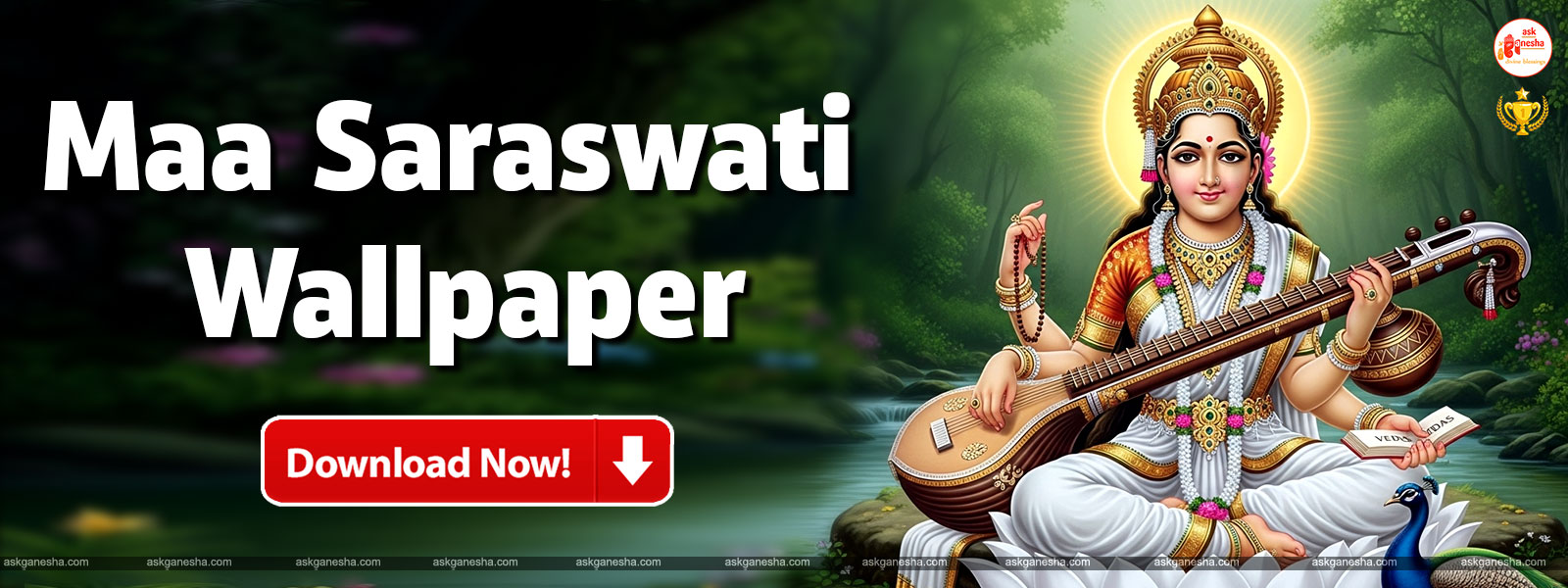 Maa Saraswati Wallpapers