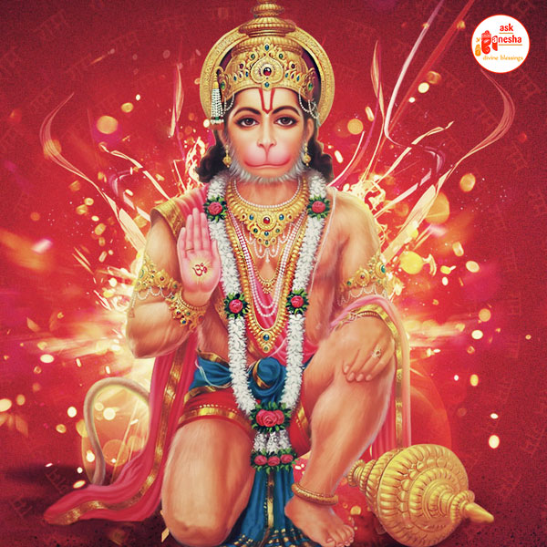 Lord Hanuman & Goddess Sita Religious Waterproof Vinyl Sticker Poster ||  24wpwl78 Fine Art Print - Religious posters in India - Buy art, film,  design, movie, music, nature and educational paintings/wallpapers at